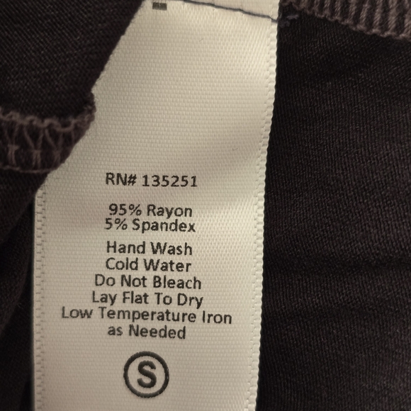 Anthropologie Fraiche by J Ombre Maxi Dress L Tan Black Plunge Boho Long Sleeve - Picture 8 of 14